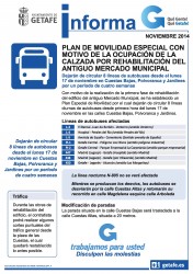 L4: Plan de movilidad por las obras del Mercado Municipal de Getafe
